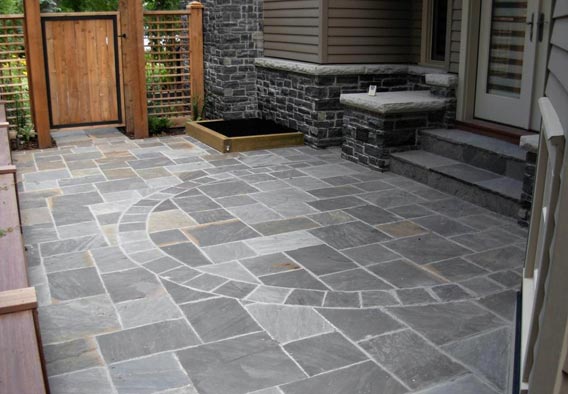 Geneva Dark Ashlar Pattern Flag Stone