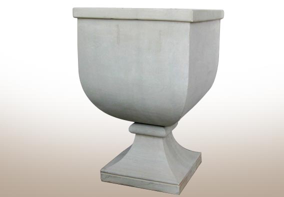 Grey Finial Vase