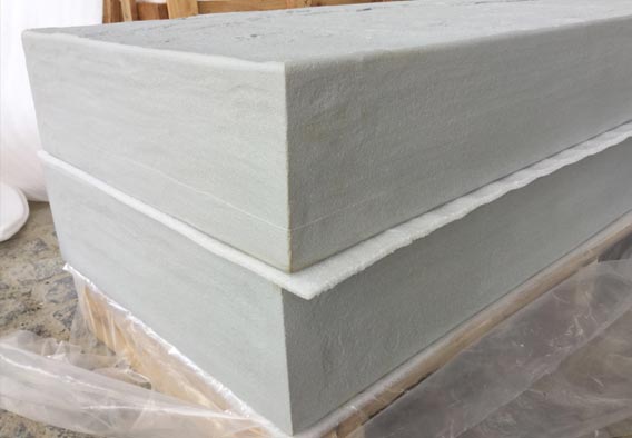 Grey Sandstone with Finished Edges Steps