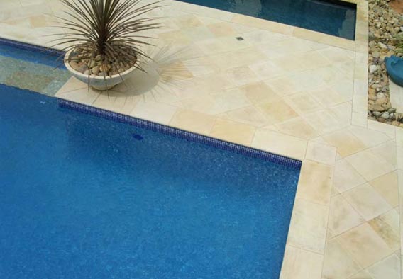 Mint Sandstone Pool Coping