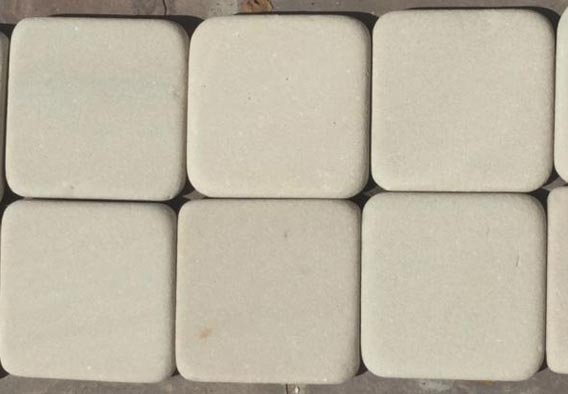 Mint - 10 x 10 - Sawn Tumble Cobbles