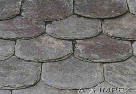Roofing Black Stone Tile