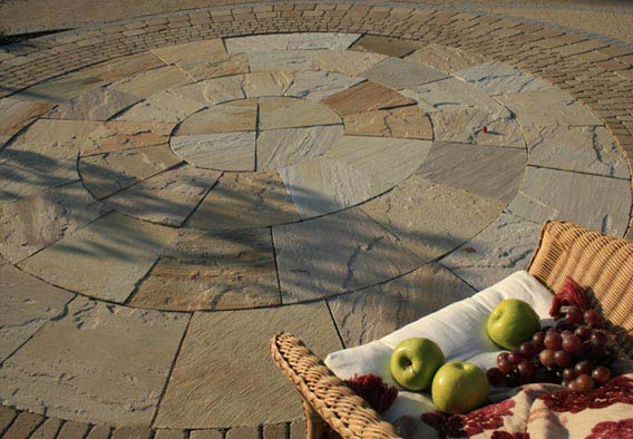 Tint Mint Sandstone Circle