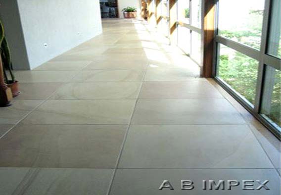 Peach Yellow Honed Sandstone