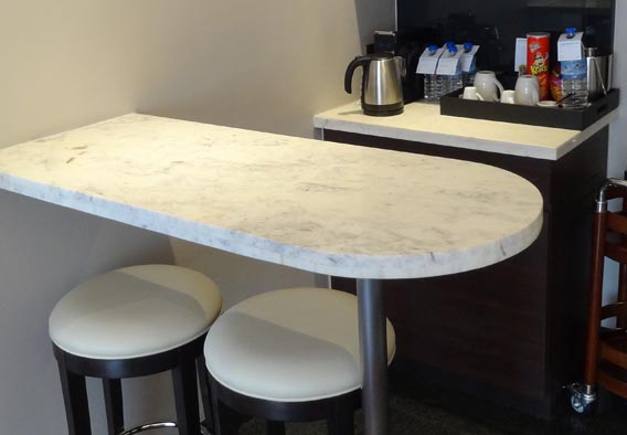 White Marble Counter
